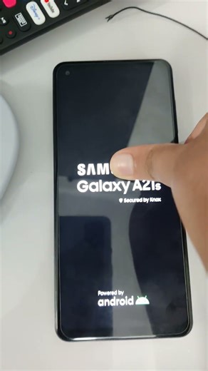 Samsung galaxy A21s boot animation