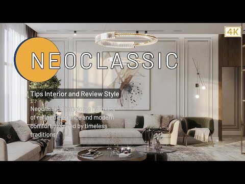 Neoclassical interior Stylish