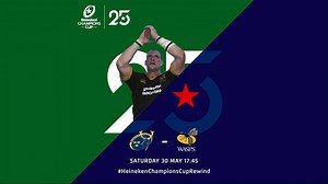 There's a cracking #HeinekenChampionsCupRewind on tomorrow 🤩 Relive Wasps Rugby's famous semi-final win over Munster in Dublin from 2004 🐝 Tune into the European Rugby Champions Cup Twitter, Facebook or website at 17:45, and we'll be streaming right here as well 🙌 | Premiership Rugby