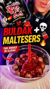 Buldak Sauce + Maltesers?! 🌶️🍫 This Should Be Illegal 💀