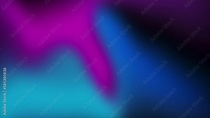 3d rendering retro gradient background. Gradient blurred lines of magenta and blue colours. Space background concept