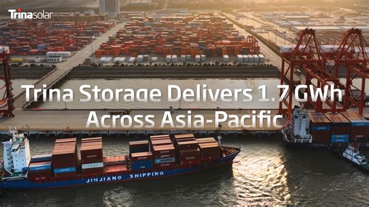 🌏 Trinasolar Reaches Major Delivery Milestone with 1.7GWh Asia-Pacific Project — Marking the Largest Overseas Shipment in Our History ⚡ Powered by Trina Storage 's Elementa 2 system, this project features proprietary battery cells and AI-enabled biomimetic liquid cooling, keeping cell-level temperature variation within 2.5°C, reliable performance from –30°C to 55°C. It further demonstrates our strength in logistics, compliance, and on-site integration, providing a scalable, repeatable, and bank