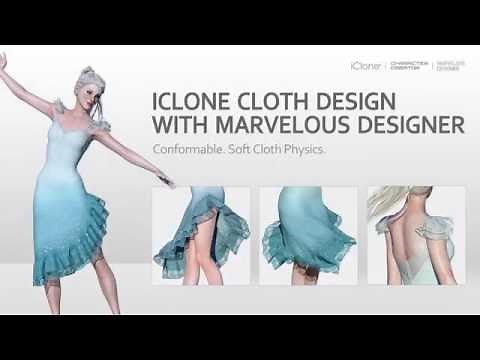 iClone & Character Creator - Cloth Design With Marvelous Designer
