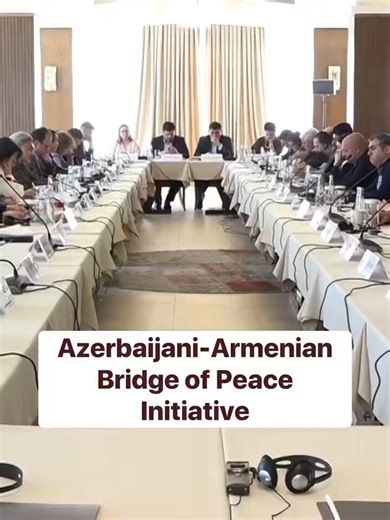 This week, the momentum continues - 19 Armenian civil society members have now crossed the demarcated Azerbaijan–Armenia border to meet their Azerbaijani counterparts through the 🇦🇿🇦🇲 Bridge of Peace initiative.Peace between Azerbaijan and Armenia is no longer just an aspiration - it is unfolding in real time. Beyond progress in trade, transit, and practical cooperation, it is taking shape through dialogue, renewed human connection, and the courage to take steps once thought impossible.