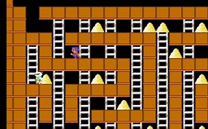 FC淘金者2代 冠军淘金者 第13关 实战一命通过 Championship Lode Runner