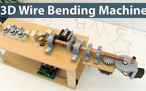 Arduino 3D Wire Bending Machine
