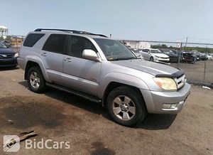 2005 Toyota 4runner, Limited | JTEZT17R558007507 | Bid History | BidCars