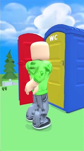 LHURRY TO POOP PRANK #shorts #roblox #memes
