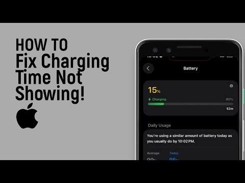 How to Fix Charging Time Not Showing on iOS 26 [easy]