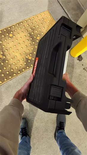 22 reactions | Store it. Step on it. Get it done. The Pro-Lift Folding Ladder with Storage is a dream come true. functions as both a work ladder and a tool box. Anti-movement safety lock bars have been added to both sides to enhance stability. This step ladder features an integrated toolbox on the top platform, ideal for keeping small tools and accessories organized and easily accessible while you work. #mechanic #tools #prolift #carmaintenance | ProLift | Facebook