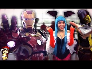 FanExpo Dallas ComicCon 2015 COSPLAY - Sparks Infinity - Music Video【RealTDragon】