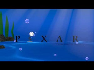 Pixar Animation Studios logo (underwater version)