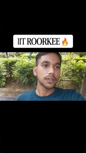 IIT Roorkee First Vlog On YouTube| #viral #viralshorts #iit #iitmotivation #iitvlog #iitshorts #jee