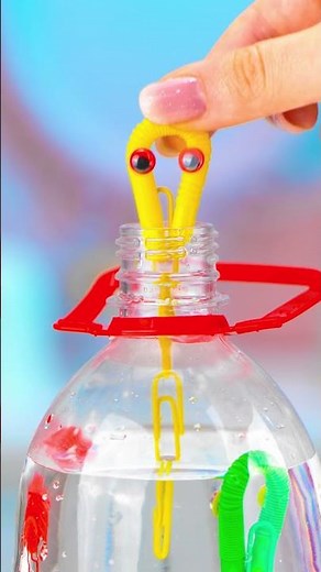 Transform Paper Clips into a Mind-Blowing Toy! 🎉 | Fun DIY Project #shorts