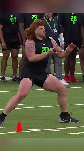 Gennings Dunker Shines at NFL Combine