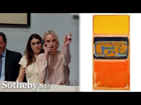 Early Rothko Color Field Painting Brings Out Bidders | Sotheby's