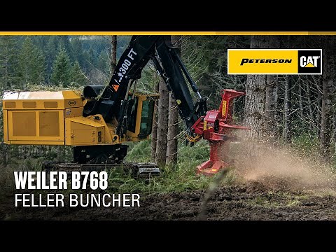 Weiler B768 Feller Buncher
