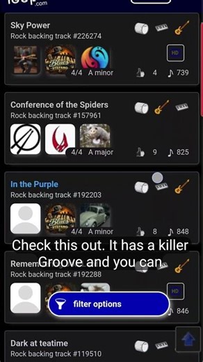 Wikiloops.com: How I find backing tracks.