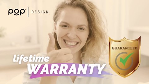 POP Design Stainless Steel Vegetable Spiralizer, Commercial Grade Spiralizer and Potato Cutter for Curly Fries, Noodle Maker and Zoodler, 3 Blade Size Cutters, Wooden Handle, No-Slip Suction Base