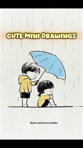 Simple Drawing Ideas You Must Try 😂 #artshorts #drawing #cutedrawing #cutedoodles #miniart