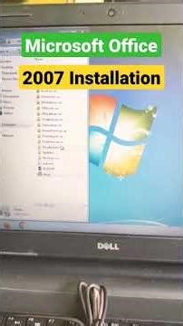 installation office 2007
