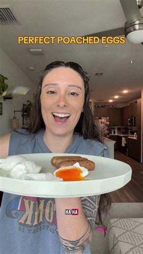I made perfect poached eggs🥚 #orlandoinfluencer #poachedegg #poachedeggs