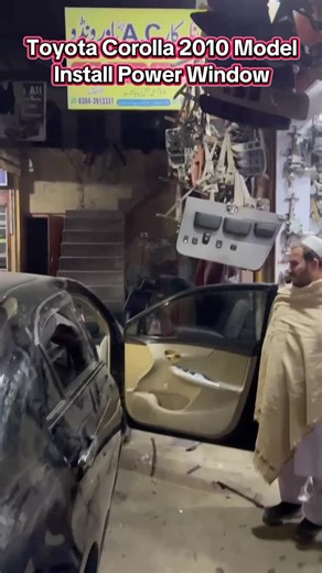 Toyota Corolla 2010 Model Install Power Window All Car Power Window EPS Electric Power Steering Available Hai location Rawalpindi #fulltrendingsong #viralvideo #fouryoupage #unfreezemyacount #tiktokteam