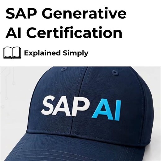 Get Certified on SAP AI | SAP Generative AI Developer Certification