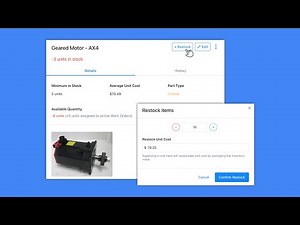 Navigate MaintainX | Restocking Parts