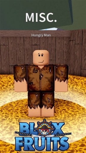 O segredo Do Hungry Man "SUMA FRACOTE" no Blox Fruits! 🤫🔥