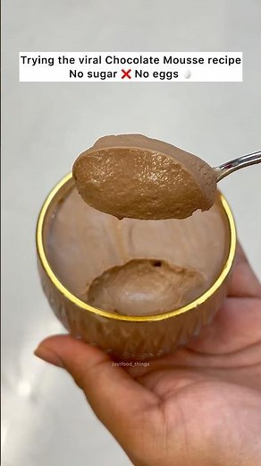Easy Chocolate Mousse Recipe | No-Bake, No-Cream, Rich & Airy Dessert | No eggs |