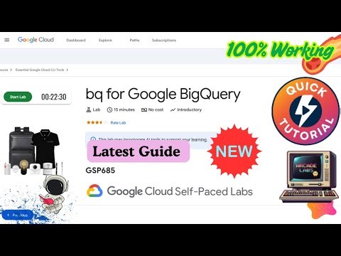 bq for Google BigQuery | GSP685 | Working Guide With Explanation #qwiklabs #googlecloudready