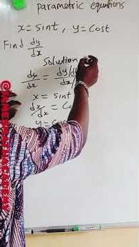 Parametric Equations