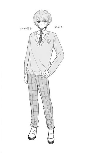 無限のポージングを生み出すデッサン人形を使って描いてみた #イラスト #イラストメイキング #illustration #Stickybones #shorts
