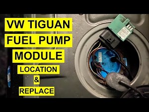 Fuel Pump Control Module Removal & Install On VW Tiguan 2.0 Turbo TSI/CCTA Engine