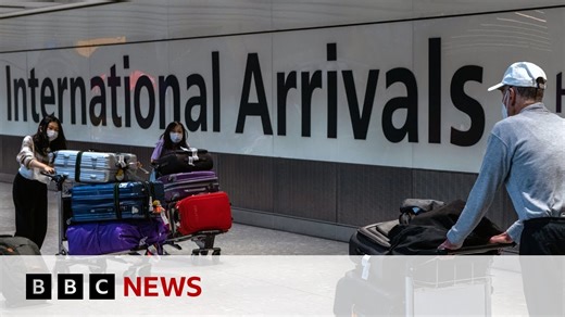 UK net migration almost halves in 2024 to 431,000, ONS says | BBC News - World News