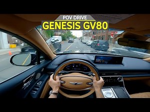 2022 GENESIS GV80 Prestige AWD - POV Drive [4K]
