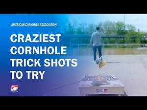 Cornhole Trick Shot Challenge 🔥 | How Many Can We Make?