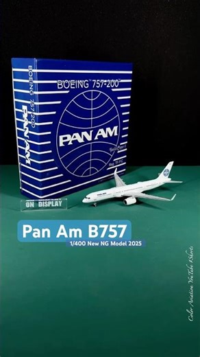 Pan Am B757 in 2025?! 1/400 Scale New NG Model Aircraft Models Icelandair TF-FIC Pan American Livery
