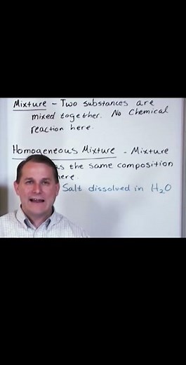 Introduction to Chemistry: What is a Homogeneous Mixture?