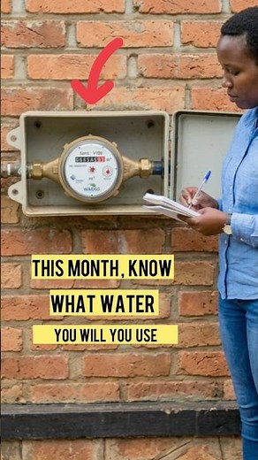 How to read a water meter correctly #savewater #watersafety #watersaver #youtubeshorts #shortsrwanda