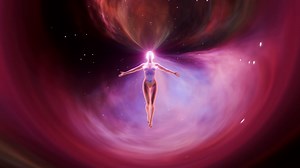 Spiritual Being In Space Spiritual Awakening Stock Motion Graphics SBV-349256377 - Storyblocks