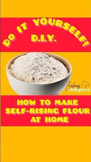 HOW TO MAKE SELF-RISING FLOUR AT HOME |HOMEMADE SELF-RISING FLOUR | DIY🧁🎂🍰🧁