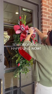 Our 25% off teardrop sale is almost over. Use code 25FORYOU before it ends and give your home a seasonal refresh. Shop Now: https://misscayces.com/collections/miss-cayces-teardrops | Miss Cayce's