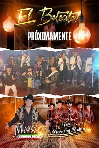 EL BOTECITO–Marco Flores Y La Jerez Ft Los Hijos Del Pueblo #regionalmexicano #marcofloresylajerez