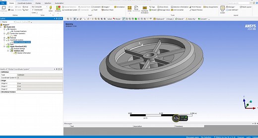 ansys workbench中surface和path的建立