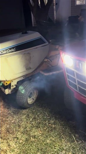 Got the 682 a new friend!! #cubcadet #gardentractor #gardenequipment #internationalharvester