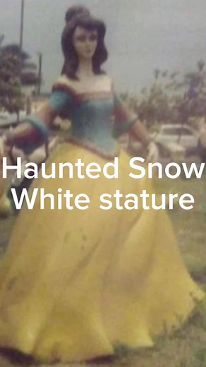 In Veracruz Mexico there is a abandoned disney park said to be haunted due to it being built on a graveyard. The most haunted statue there is said to be the snow white statue. What do you believe #fypシ゚viral #storytime #disney #duet #foryou #creepypasta