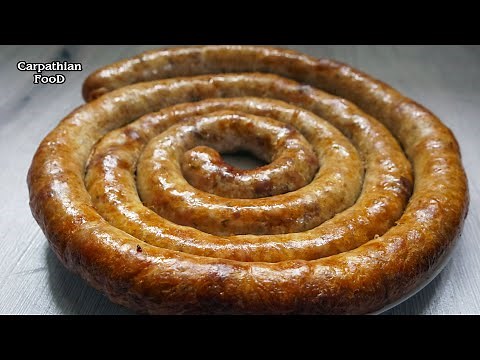 HOMEMADE SAUSAGE IN THE OVEN. Homemade Baked Sausage