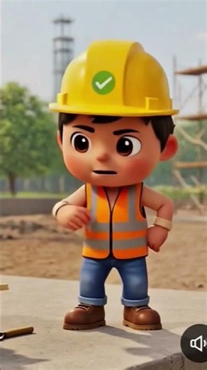 🦺Safety Harness Saves Lives Always Wear It While Working at Height! ⚠️🏗️ #accident #falling #hazard